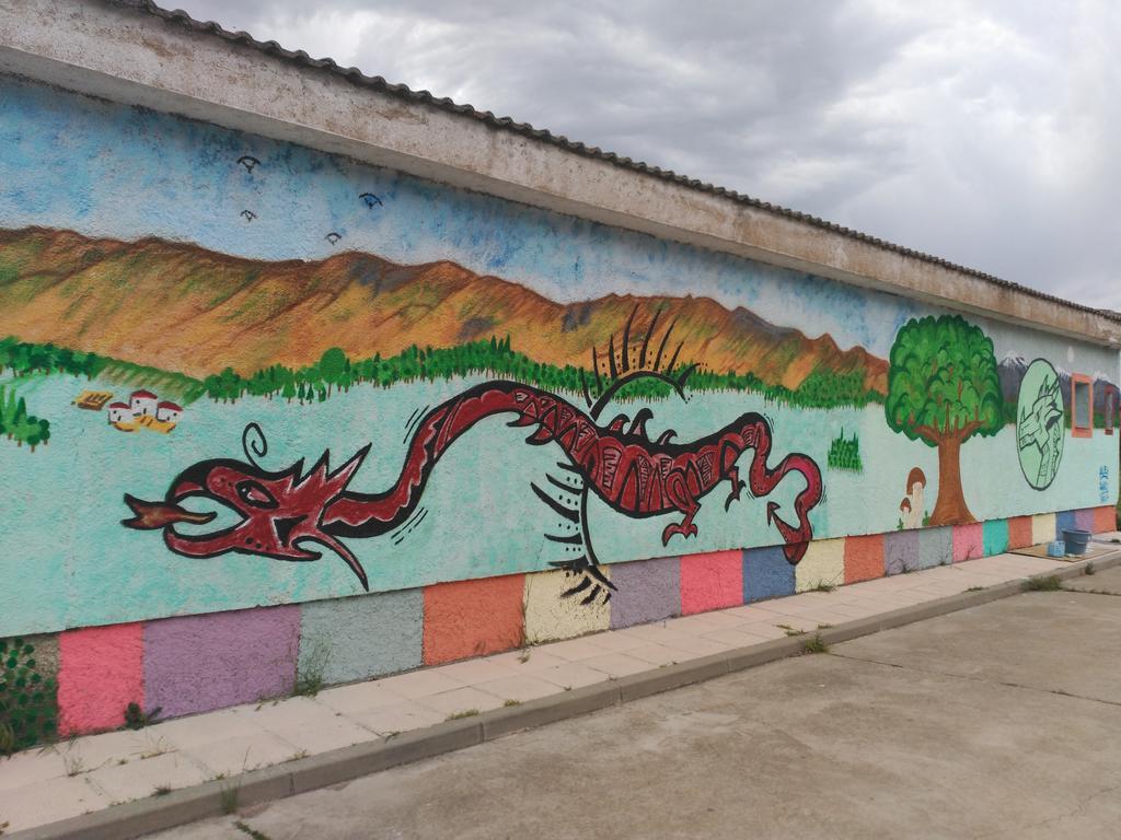 El Refugio Del Dragon Hostel Arcones Buitenkant foto